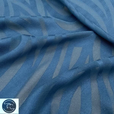 Шифон ткань морская волна Hermes